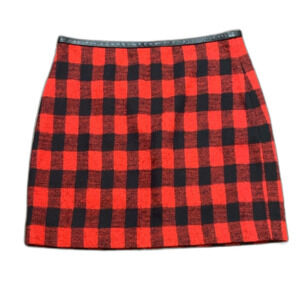 Madewell Buffalo Plaid Skirt
